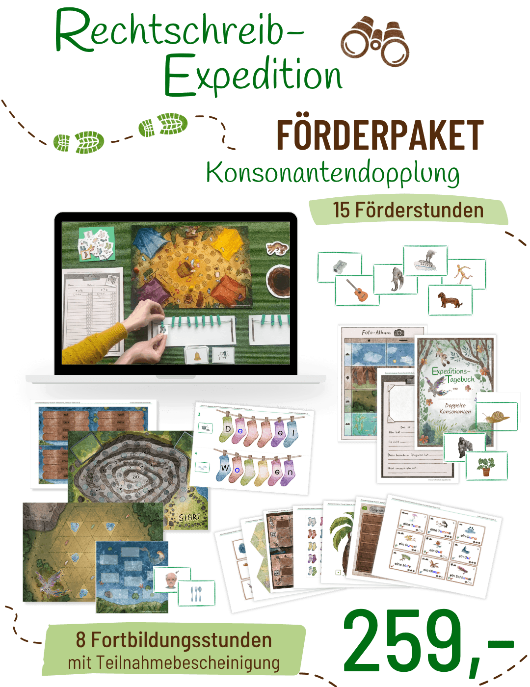 Mockup Konsonantendopplung mit Preis